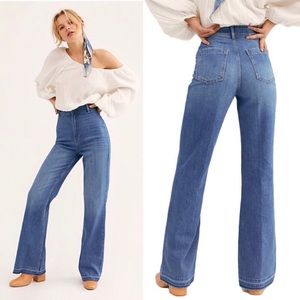 Free People Mindy Rigid Flare Jeans